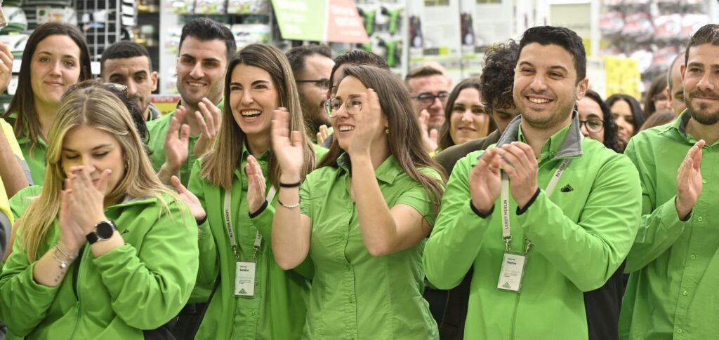 Equipo de trabajadores de Leroy Merlin España