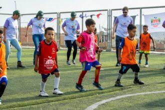 Hortifrut Perú transforma vidas de niños, niñas y adolescentes con el programa Fútbol Más y debido a su éxito se expande a México y Chile