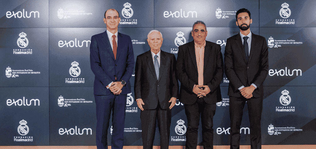 La Fundación Real Madrid firma con Exolum y el Ayuntamiento de San Fernando de Henares