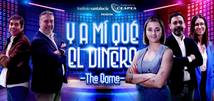 Portada del concurso 'Y a mí qué el dinero - The Game'