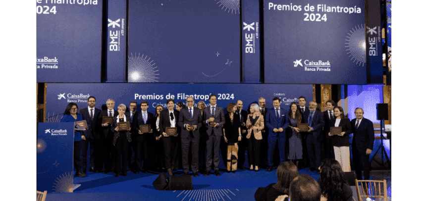 Ganadores de los Premios de Filantropía CaixaBank Banca Privada 2024