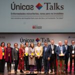 Fotografía de familia de la segunda edición de Únicas Talks en CaixaForum Madrid. © Fundación "la Caixa"