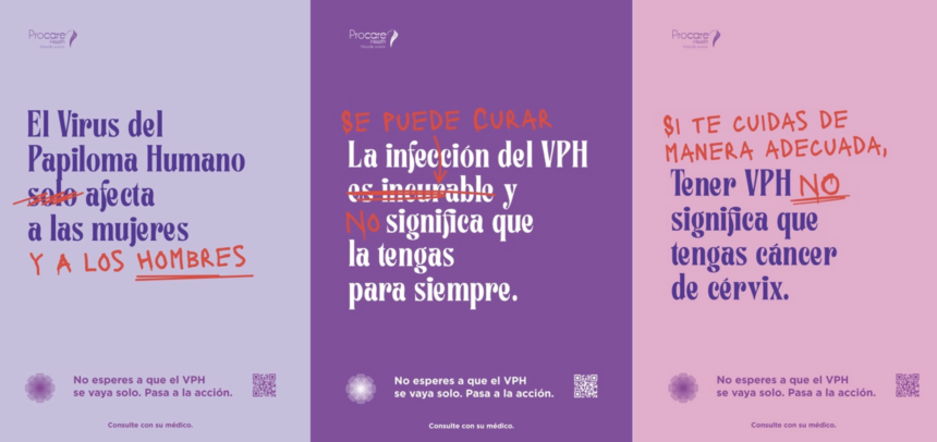 Campaña de concienciación por el VPH - Procare Health