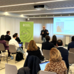 El Dr. Arcadi Navarro, Director de la Fundación Pasquall Maragall, durante el evento de esta mañana