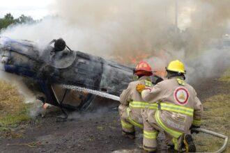 El CEM realiza simulacro de emergencia vial para ofrecer caminos más seguros