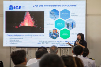 IGP comparte avances científicos de vulcanología en el SITDEF 2025