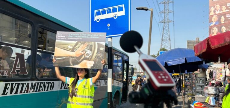 Lima Expresa lanza campaña #ClaxonResponsable para sensibilizar a conductores en la Vía de Evitamiento y la vía expresa Línea Amarilla