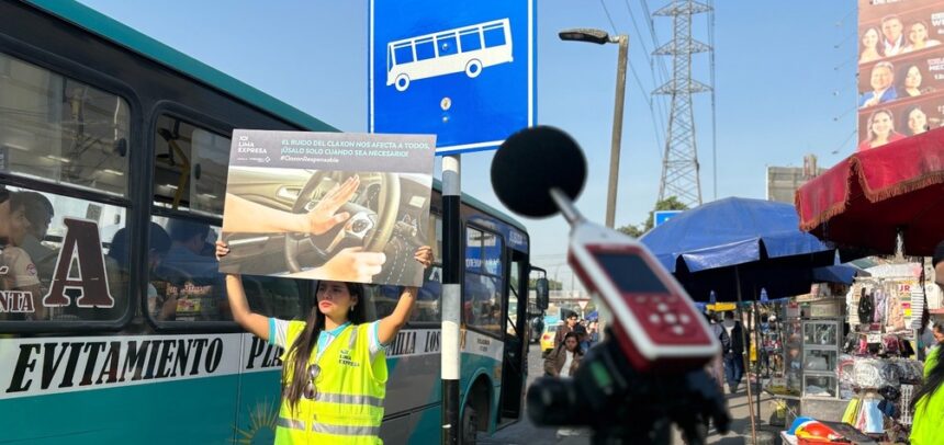 Lima Expresa lanza campaña #ClaxonResponsable para sensibilizar a conductores en la Vía de Evitamiento y la vía expresa Línea Amarilla