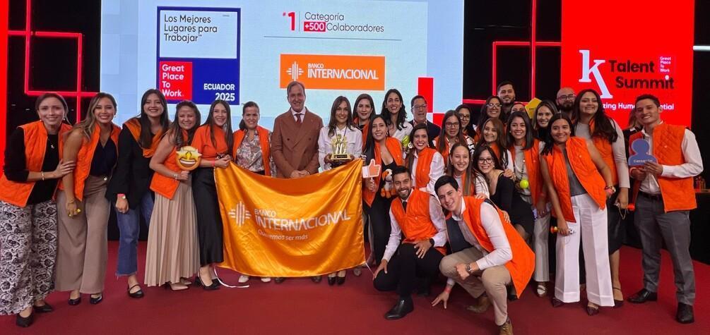 Mejor lugar para Trabajar en Ecuador por segundo año consecutivo