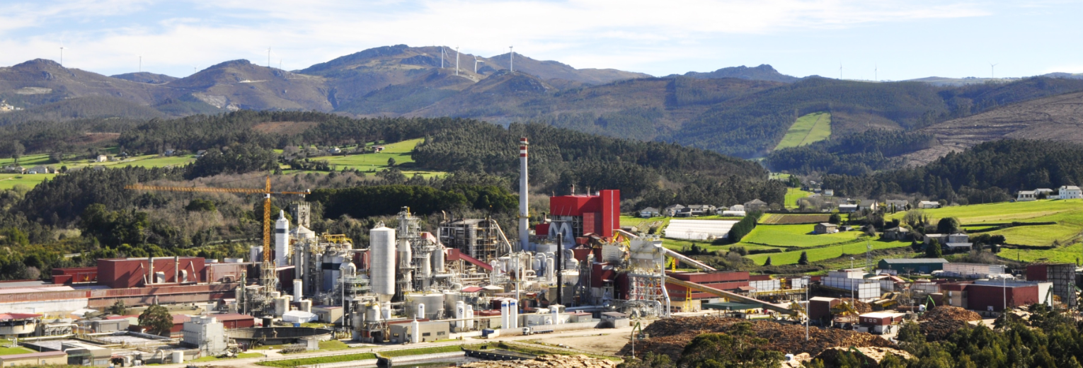 Biofábrica de Ence en Navia