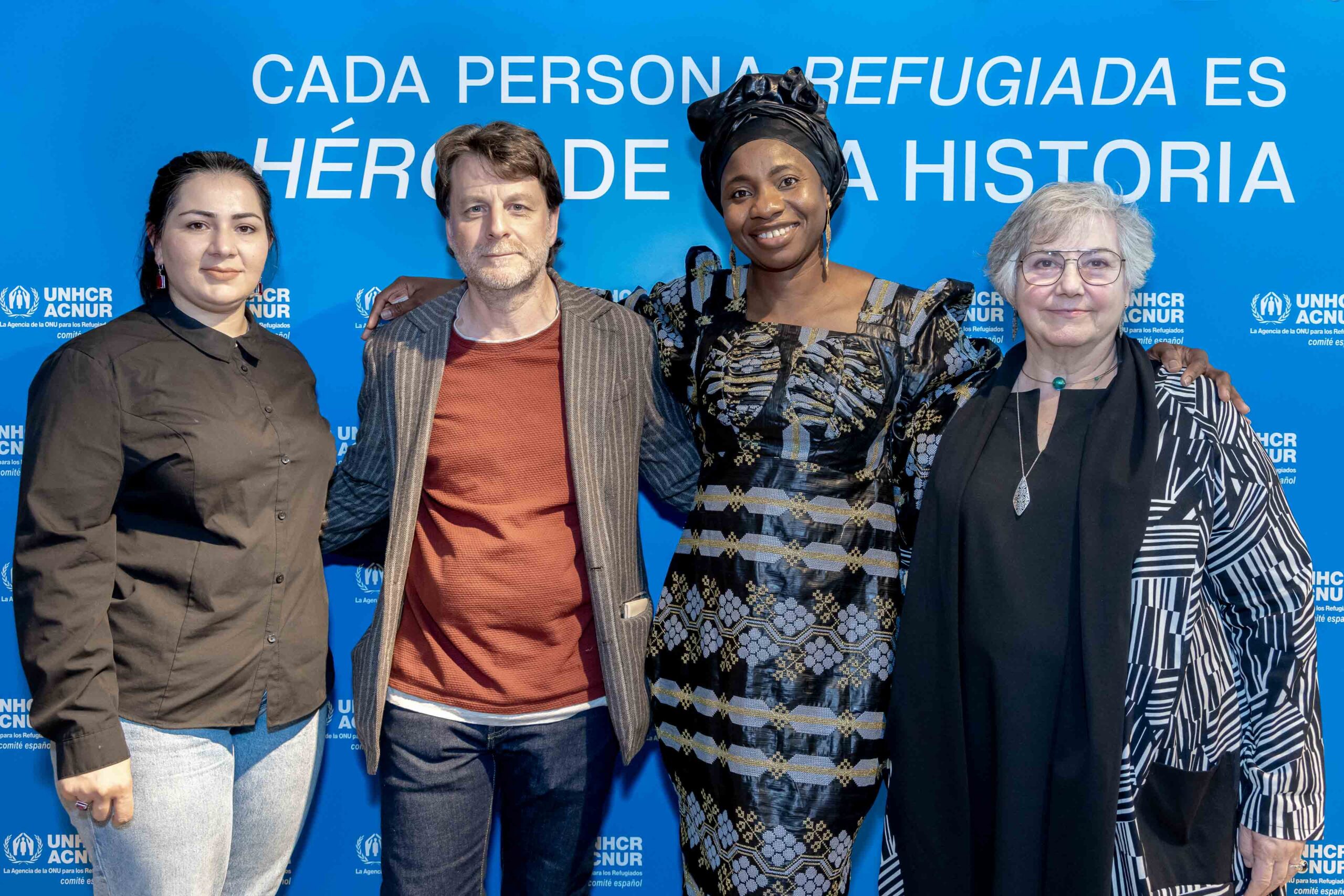 Voces que inspiran gracias al testamento solidario de ACNUR