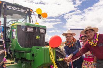 Entregan moderna maquinaria agrícola a la comunidad de Huano Huano en Cusco