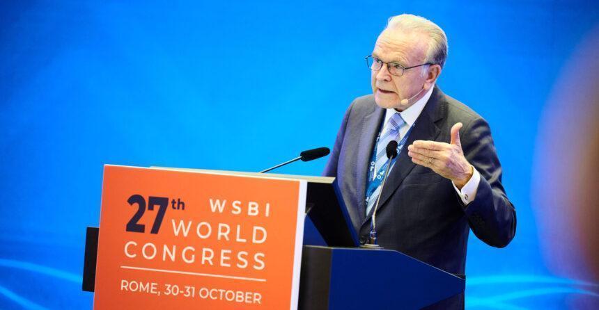 Isidro Fainé, Presidente del WSBI - Imagen cedida por CECA