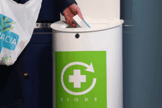 Punto SIGRE en una farmacia