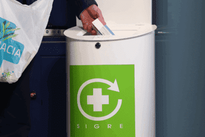 Punto SIGRE en una farmacia