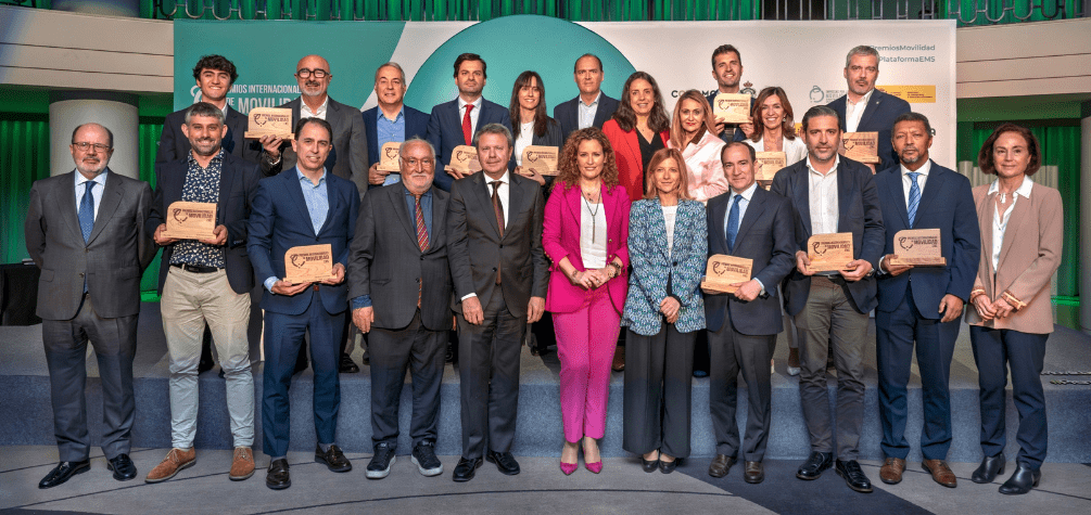 Galardonados durante la gala de entrega de premios de su 5ª edición