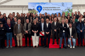 Foto familia de los proveedores de Asturias