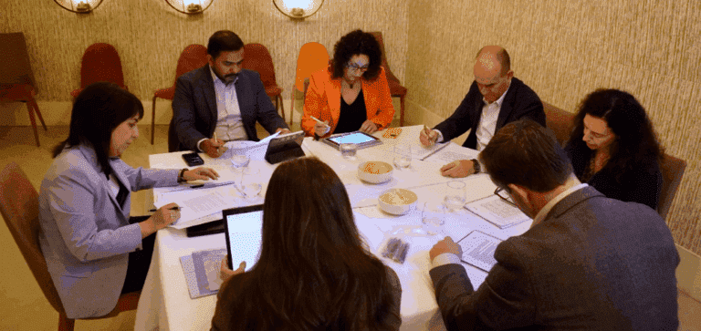 Miembros del jurado del 9º Premio de Periodismo de Aqualia