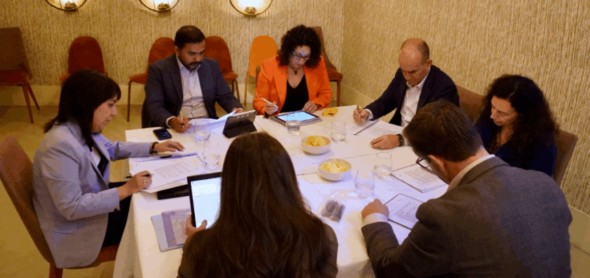 Miembros del jurado del 9º Premio de Periodismo de Aqualia