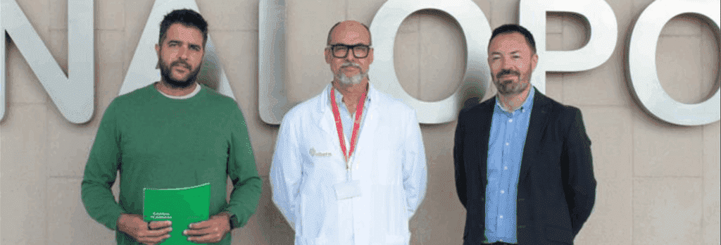 Juan José Licerán, Dr. Rafael Carrasco y Juan Lledó