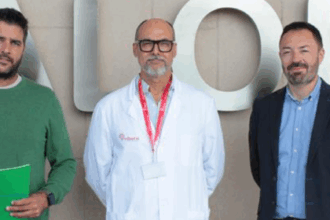Juan José Licerán, Dr. Rafael Carrasco y Juan Lledó