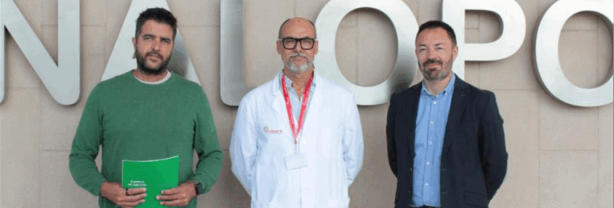 Juan José Licerán, Dr. Rafael Carrasco y Juan Lledó