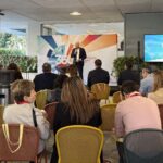 El CEO para los Países Mediterráneos de Saint-Gobain, Jean-Luc Gardaz, inauguraba la jornada en la sede de Madrid