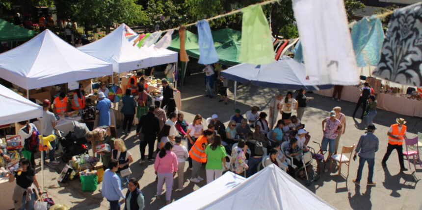 Mercadillo solidario impulsado por la Fundación Alas Madrid