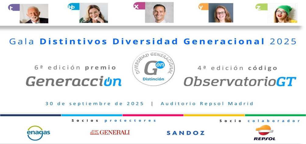 Acto de entrega de los distintivos de Diversidad Generacional