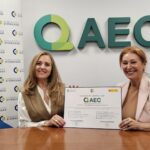 Teresa Viejo, presidenta de la Fundación para la Diversidad, y de Beatriz López, presidenta de la AEC - Imagen cedida por Fundación Diversidad