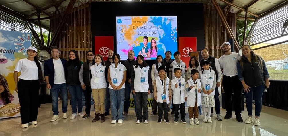 Concurso Toyota Dream Car premia la creatividad de niños de todo el Perú