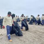 Exitosa jornada de limpieza en la playa Lobería de Pisco