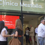 Exterior de la clínica Ribera Mestalla en la jornada de puertas abiertas - Imagen cedida por Grupo Ribera Salud