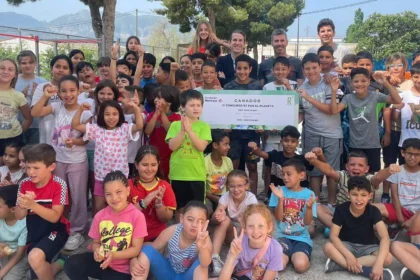 CEIP Sant Miquel, ganador del concurso "R7 por el Planeta" - Imagen cedida por Fundación Ibercaja