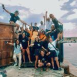 El equipo de Gravity Wave lucha contra la contaminación de plásticos en el Mar Mediterráneo en la Misión Salobreña - Imagen cedida por Gravity Wave