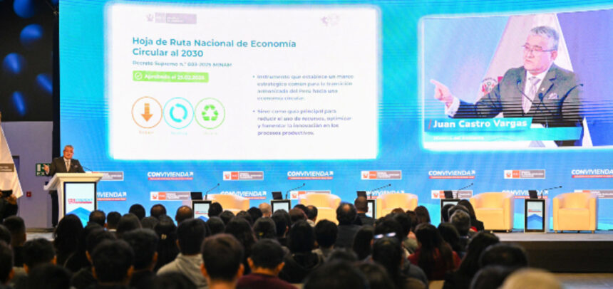 Minam y Vivienda impulsan la economía circular en Agua y Saneamiento