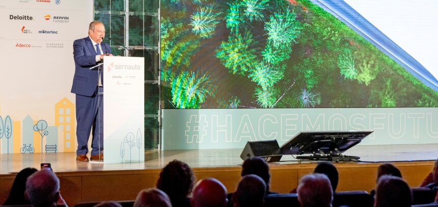 Jordi Hereu, Ministro de Industria y Turismo, en el anterior Encuentro SERNAUTO en IFEMA, Madrid