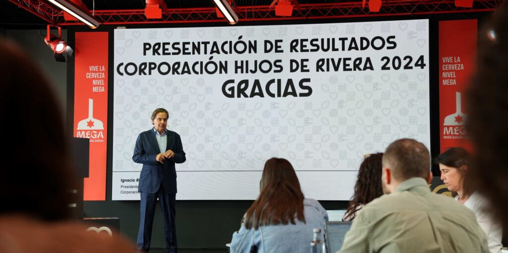 Presentación de los resultados de 2024 de Corporación Hijos de Rivera