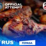RUS junto a FEPASA en un evento solidario: lograr el título de GUINNESS WORLD RECORDS™ de la porción más grande de pollo asado y beneficiar a diferentes organizaciones locales