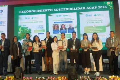 Reconocimiento de Sostenibilidad AGAP 2025 destaca a líderes del agro comprometidos con el futuro del país