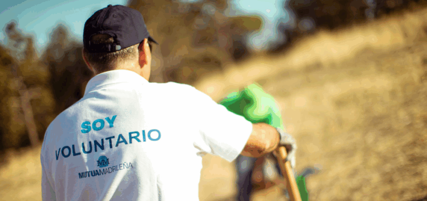 Voluntario de la Fundación Mutua Madrileña