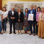 Exposición filatélica en la oficina de Correos de Plaza Topete