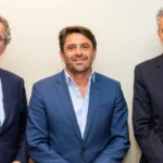 David Rico, director de CaixaBank Hotels & Tourism, Jorge Marichal, presidente de CEHAT y Marc Benhamou, director de CaixaBank Empresas.