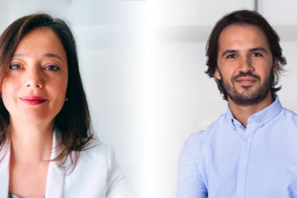 Virginia Melián, directora de Comunicación en Sostenibilidad del Grupo Electrolux a nivel global, y Joao Zeni, director de Sostenibilidad del Grupo Electrolux para América Latina