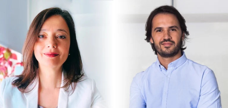 Virginia Melián, directora de Comunicación en Sostenibilidad del Grupo Electrolux a nivel global, y Joao Zeni, director de Sostenibilidad del Grupo Electrolux para América Latina
