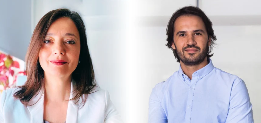 Virginia Melián, directora de Comunicación en Sostenibilidad del Grupo Electrolux a nivel global, y Joao Zeni, director de Sostenibilidad del Grupo Electrolux para América Latina