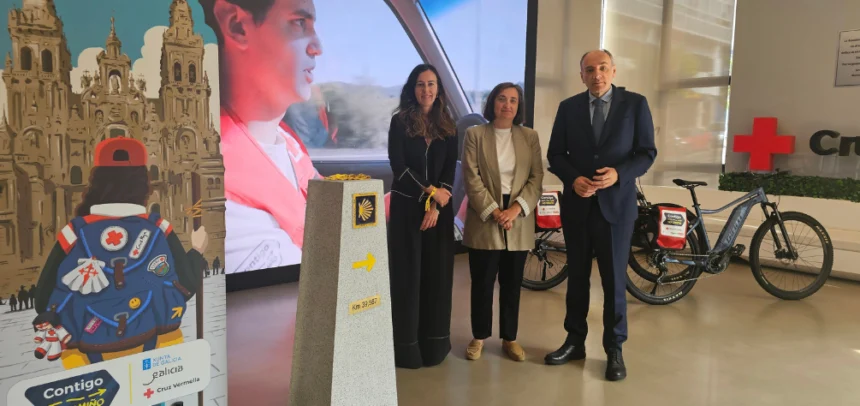 ‘Contigo no Camiño’ suma este verano el apoyo de Fundación Eroski y Vegalsa-Eroski para atender a quienes peregrinan a Santiago de Compostela