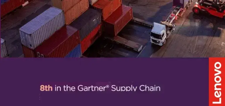 Lenovo ocupa el octavo puesto en el Top 25 de la cadena de suministro de Gartner® para 2025
