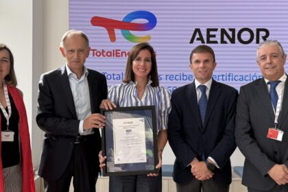TotalEnergies recibe la certificación AENOR UNE 19602 por su Sistema de Cumplimiento Tributario