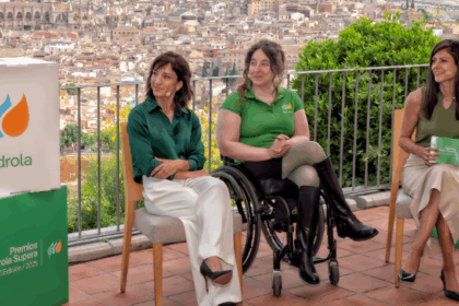 Sandra Sánchez, Loida Zabala y Laura Gil